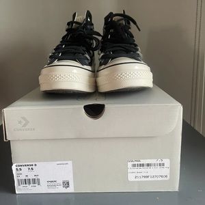Size 7.5 - Converse Chuck Taylor All Star 70 x Kim Jones Black/Egret 2021